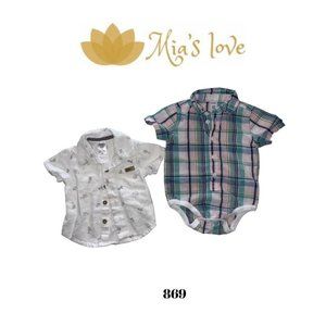 Old Navy, Carters, Set clothes for boys, 2 pieces, Size 3-6 month.